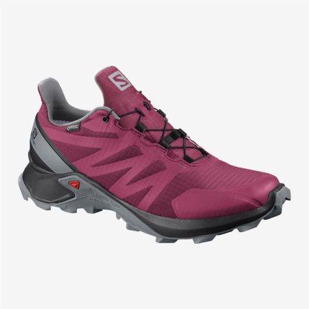 Scarpe Trail Running Salomon SUPERCROSS GTX W Donna Rosa IT 9-O95